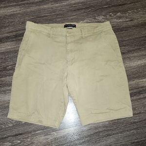 US Polo Assn Mens Polo Shorts Khaki Style 10 inch Inseam Size W36